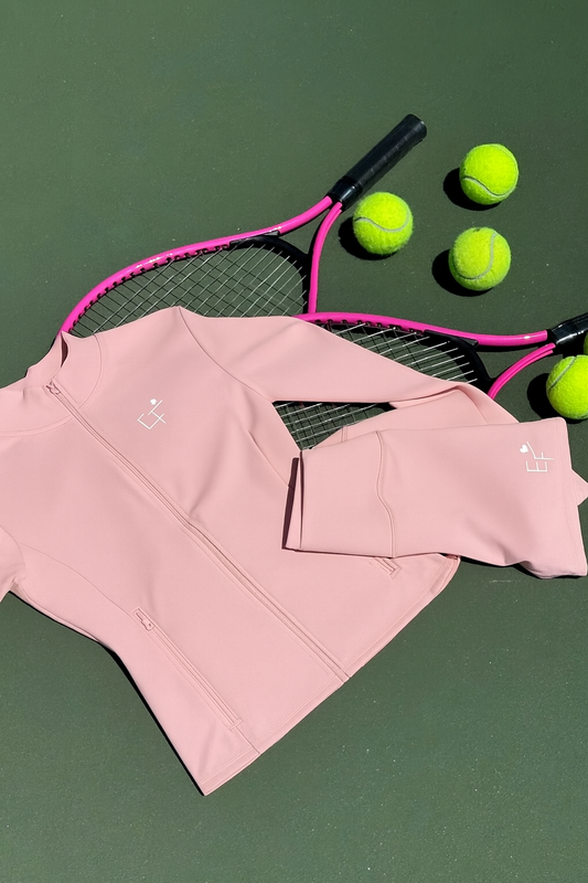 The Court Jacket Set (Blush Pink)